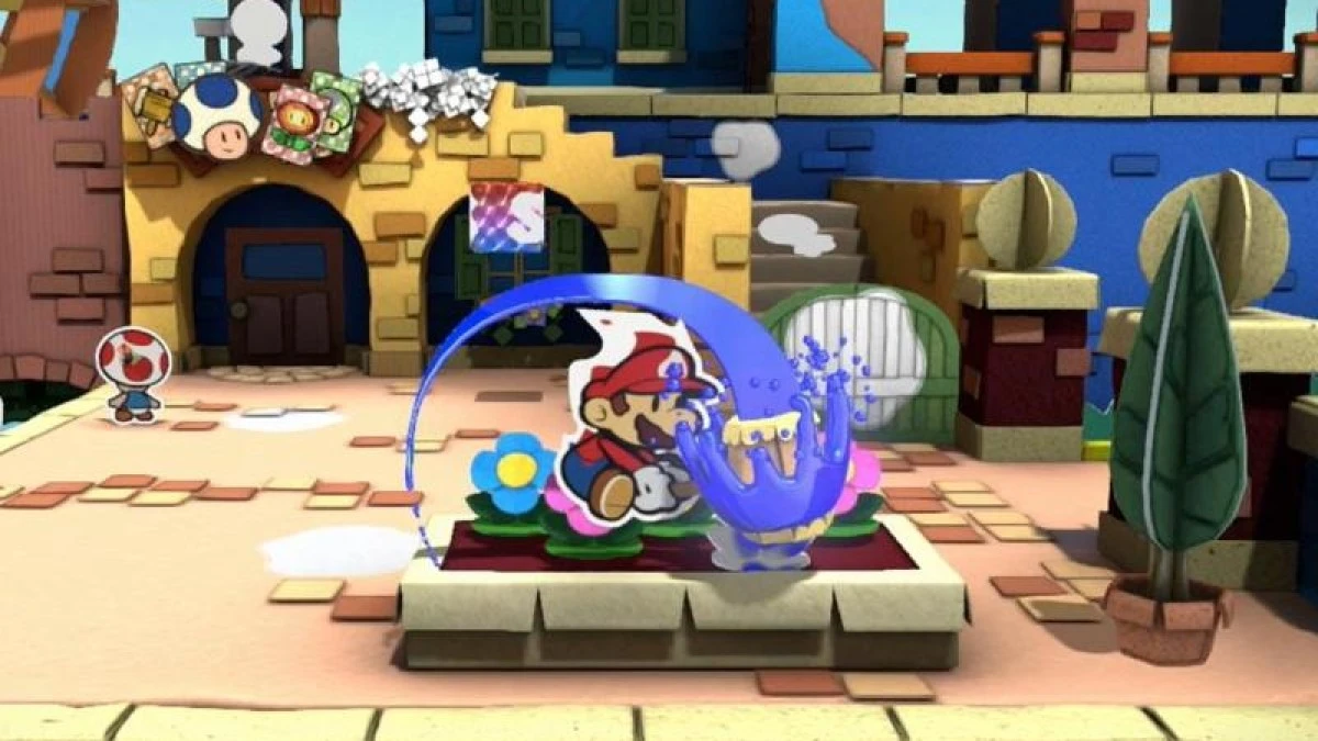 Новый геймплей Paper Mario: Color Splash