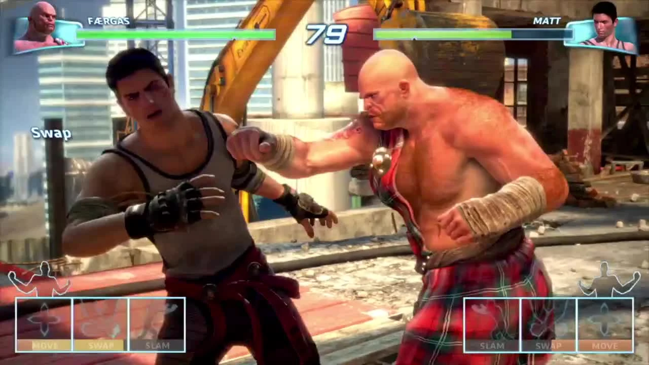 Fighter Within "Внутри игрового трейлера"