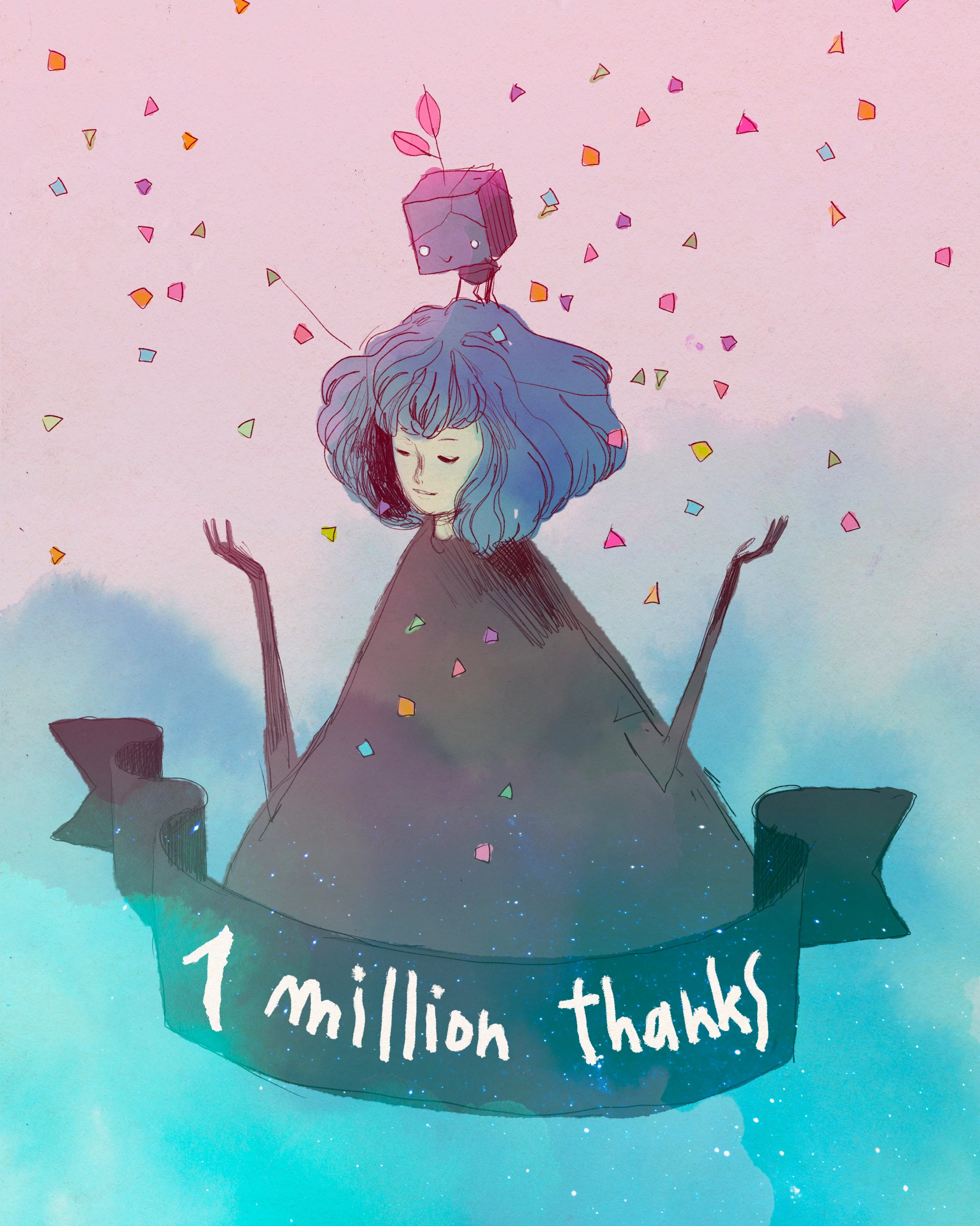 "Это просто безумие!" Создатели GRIS рассказали о продажах своего трогательного приключенческого платформера