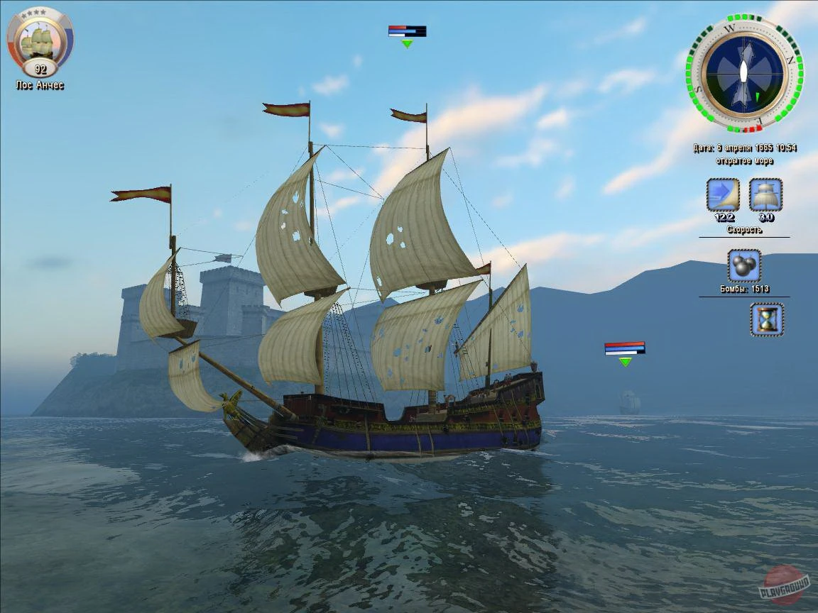 "Корсары: Возвращение легенды". Работает