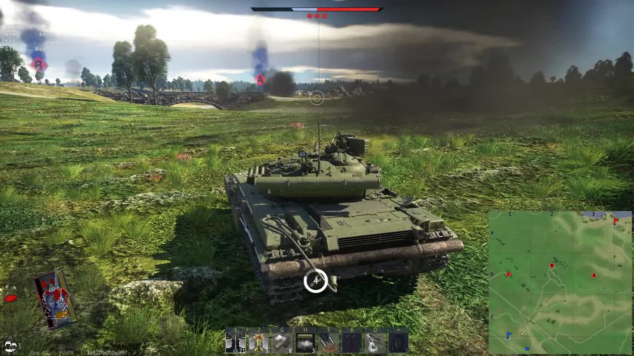 Т-64БВ "Как на Донбассе!" War Thunder НОВИНКА!