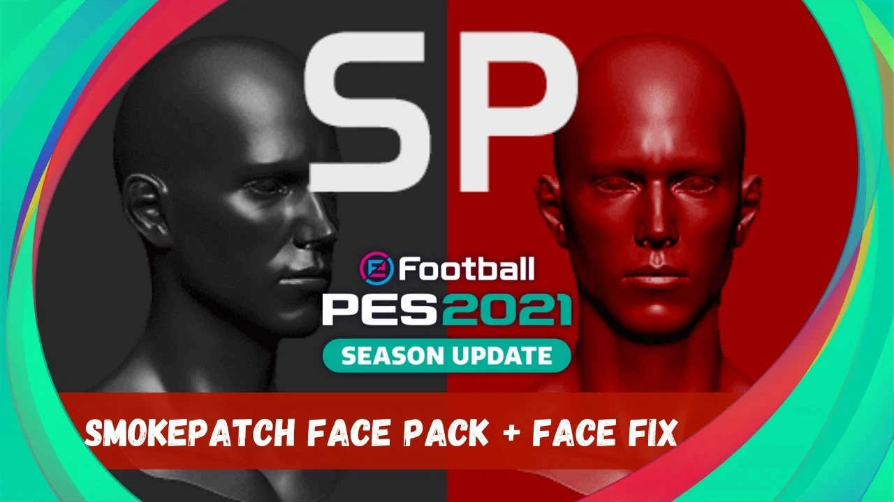 PES 2021 "SmokePatch Пак лиц + Обновление 6"