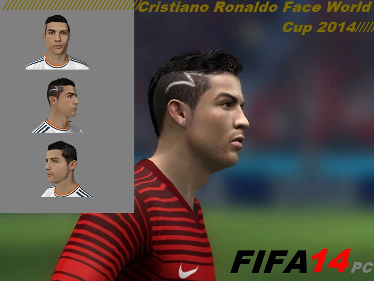 FIFA 14 "Cristiano Ronaldo FACE WORLD CUP 2014"