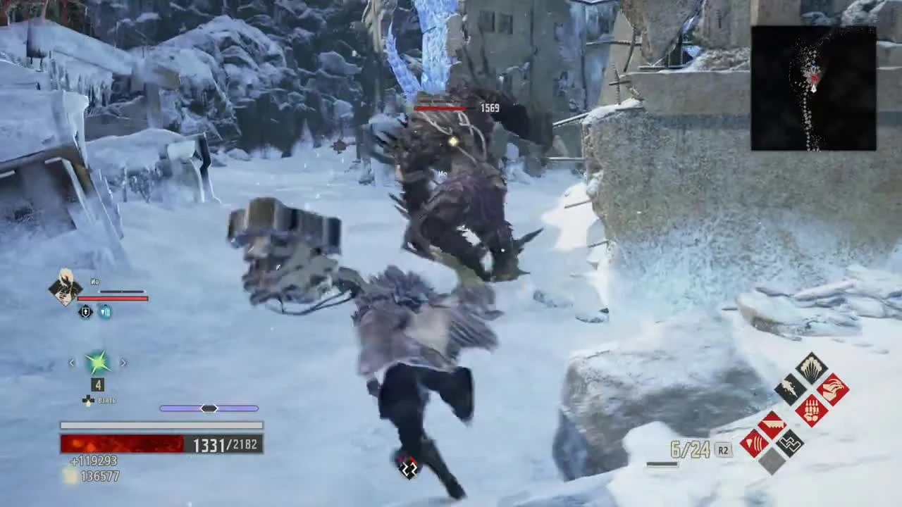 Code Vein - Гора Замёрзших Душ. Воспоминания (Игрок) на 100% [11] Let's play! На Русском Без Комментариев