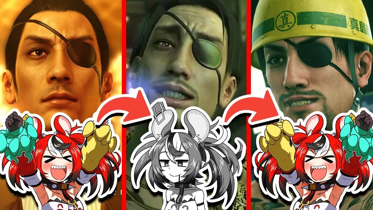 Эволюция реакций витуберши Хакос Белц, на Горо Маджиму