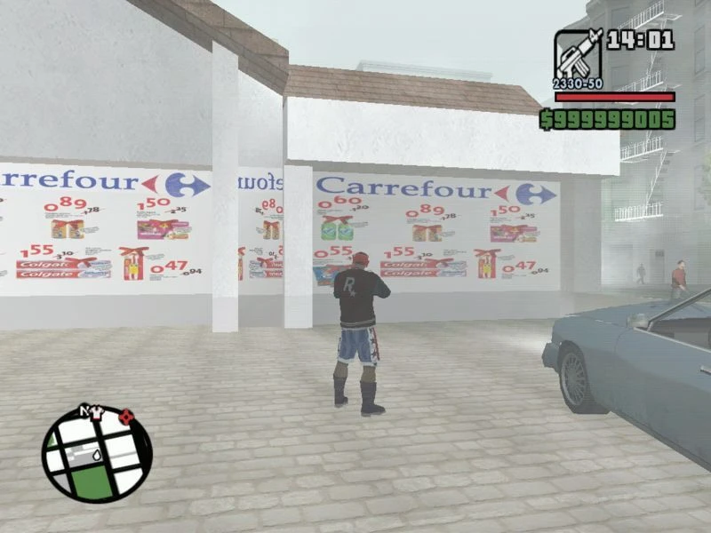 Grand Theft Auto: San Andreas "Супермаркеты Carrefour"