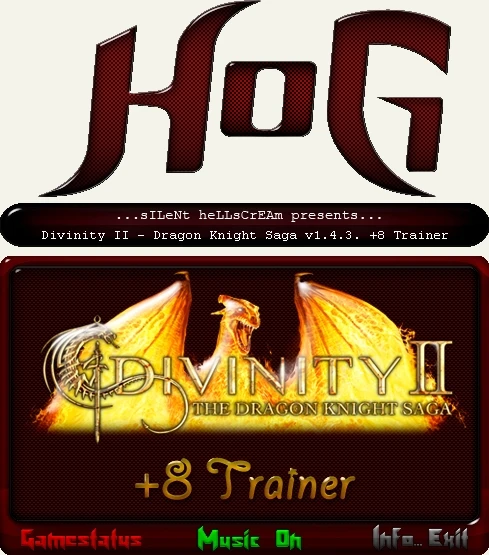 Divinity 2 - Dragon Knight Saga: Трейнер/Trainer (+8) [1.4.3] {HoG}