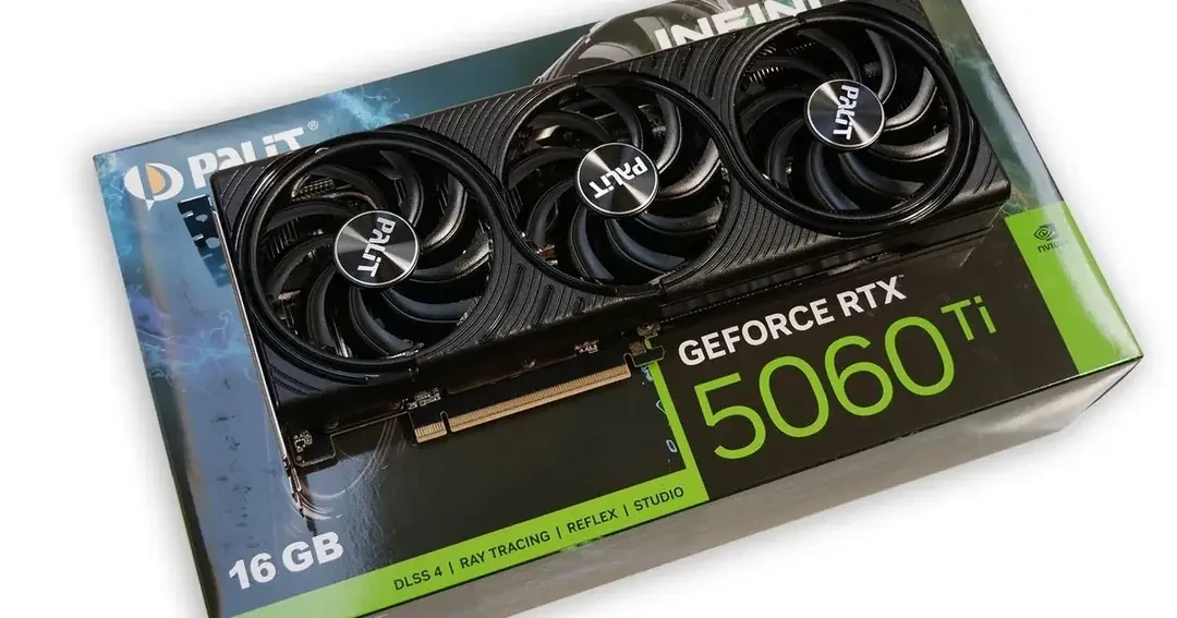 Производство видеокарт RTX 5060 Ti 16ГБ может быть временно приостановлено из-за дефицита памяти GDDR7
