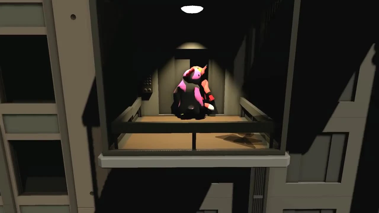 Падение в лифте с 100 этажа. Угар в Gang Beasts