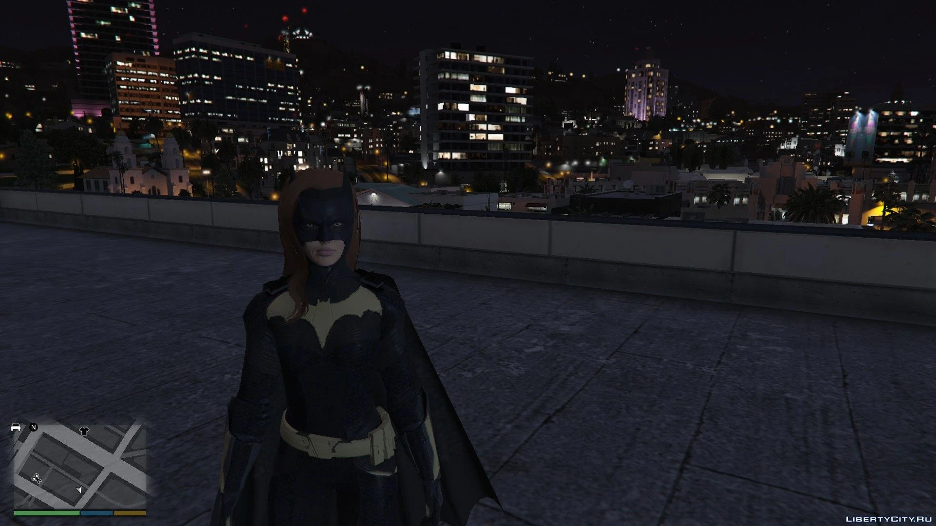 Grand Theft Auto 5 "Бэтгёл из Batman Arkham Knight"