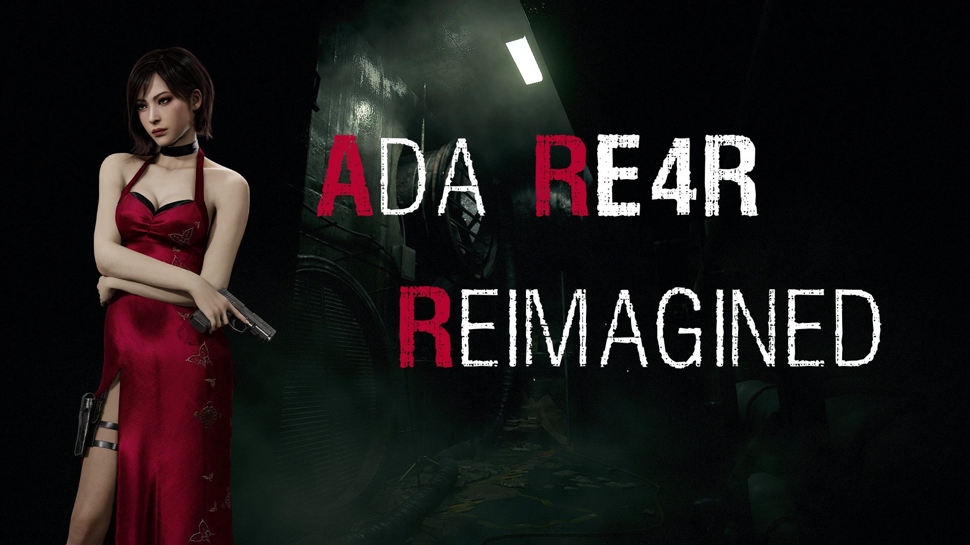 Resident Evil 2 "Качественное переработанное платье Ады из RE4R( + Возможность играть за Аду)"