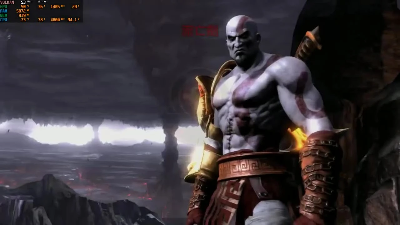 Прогресс эмуляции: God Of War 3 - полтора часа геймплея на эмуляторе PS3!