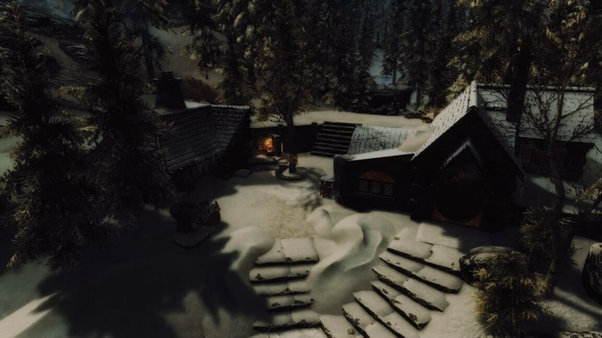 Skyrim "Koттeдж Дpoжaщий Xoлoд"