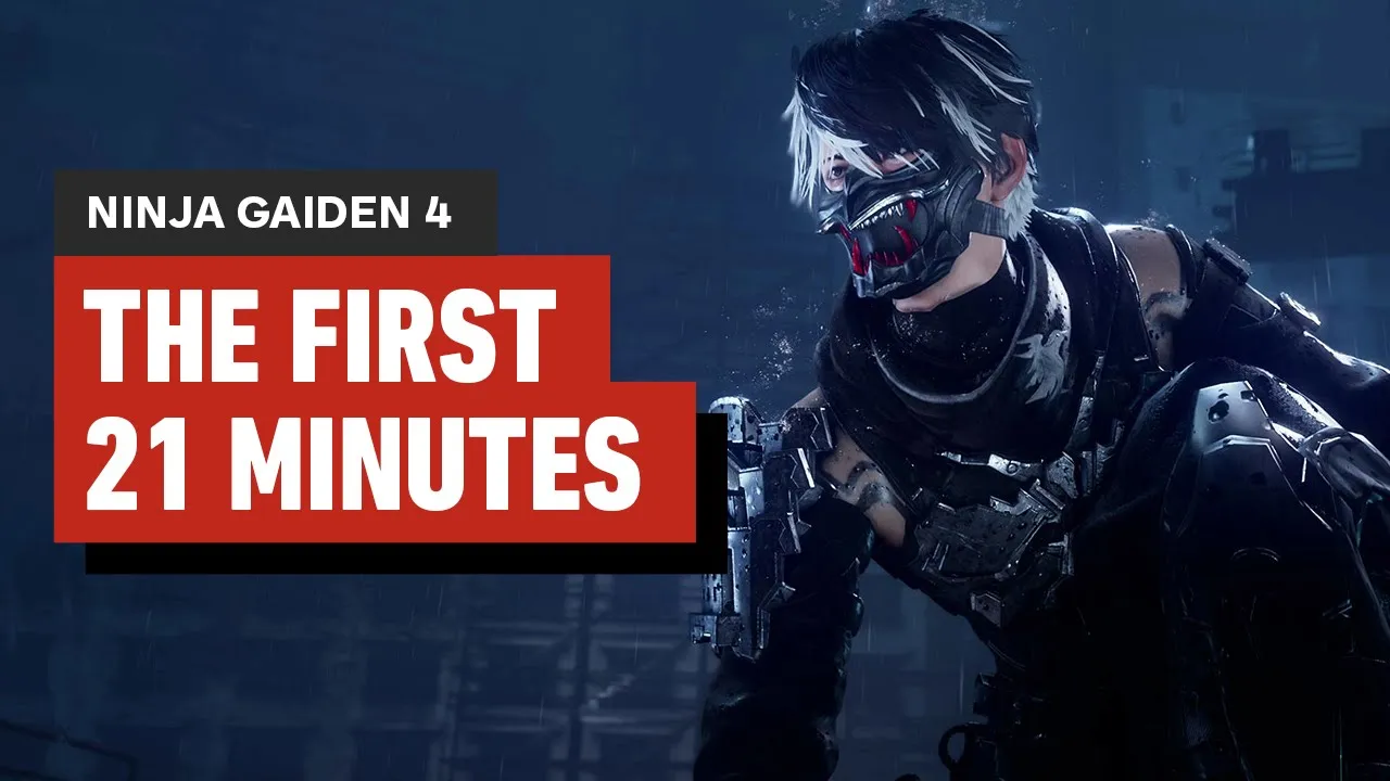 Первые 20 минут захватывающего прохождения Ninja Gaiden 4