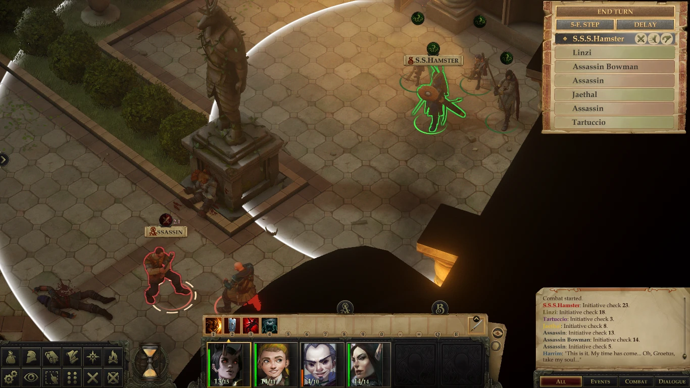 Pathfinder: Kingmaker "Пошаговые бои"