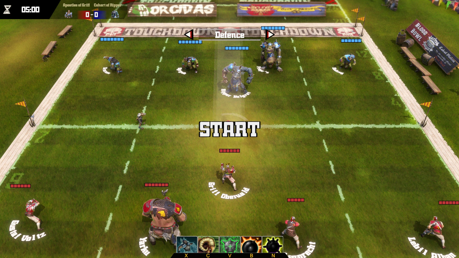 Состоялся релиз Blood Bowl: Death Zone