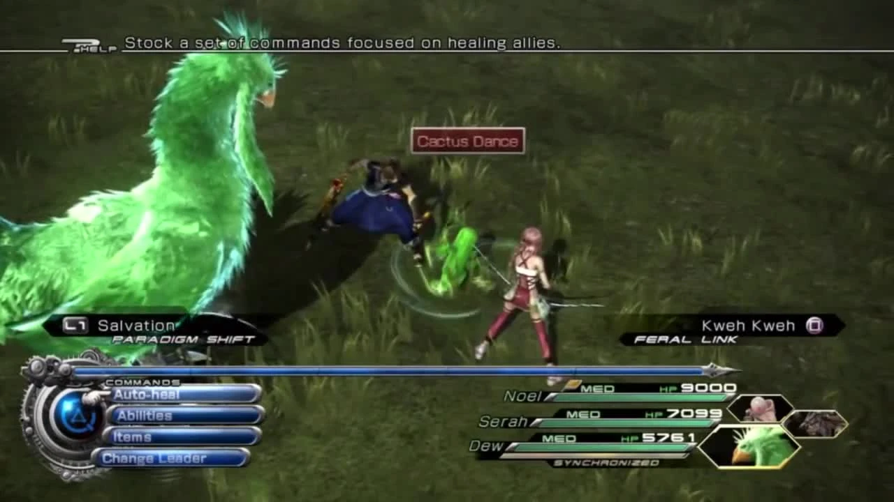 Final Fantasy 13-2 Гигантский Кактуар