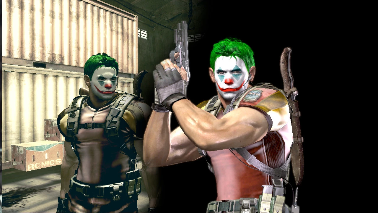 Resident Evil 5 "Крис Джокер"