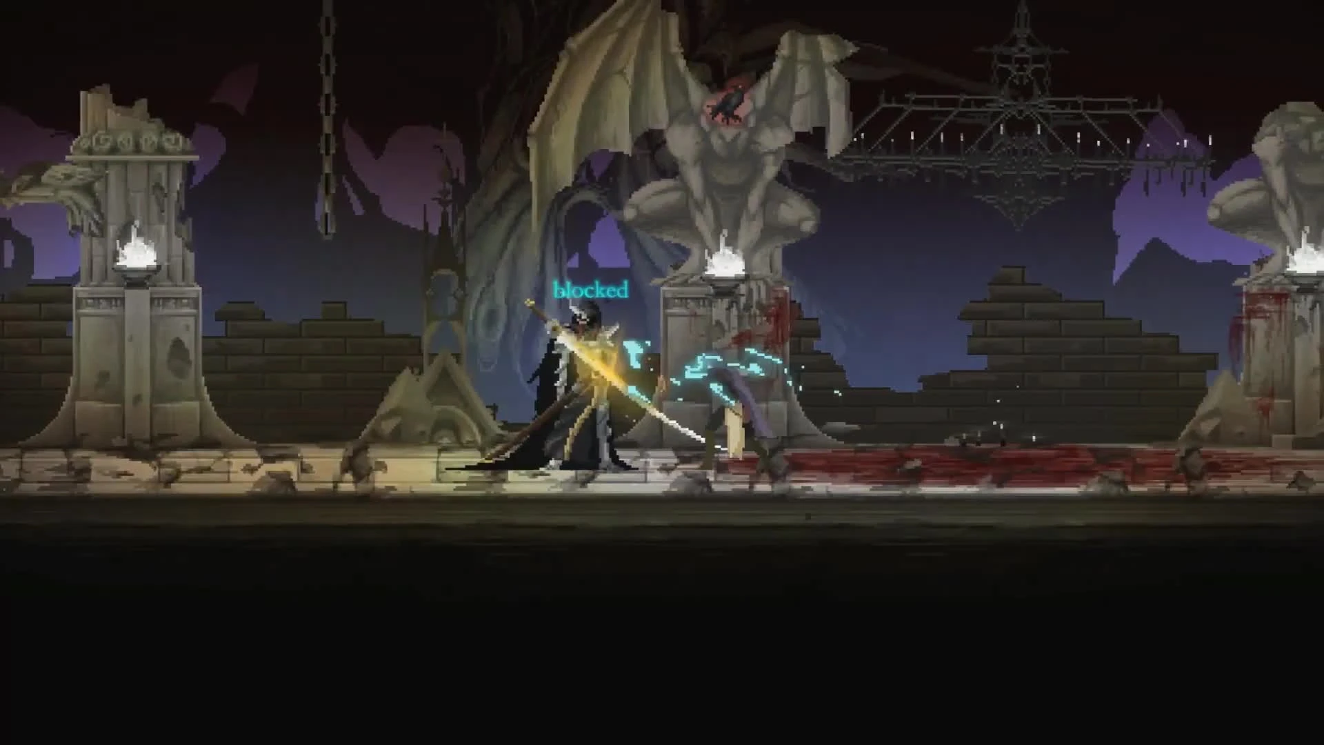 Трейлер к консольному релизу Dark Devotion - мрачного платформера с грозными боссами