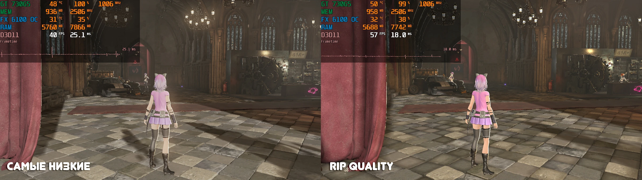 Code Vein: "Оптимизация для очень слабых ПК"