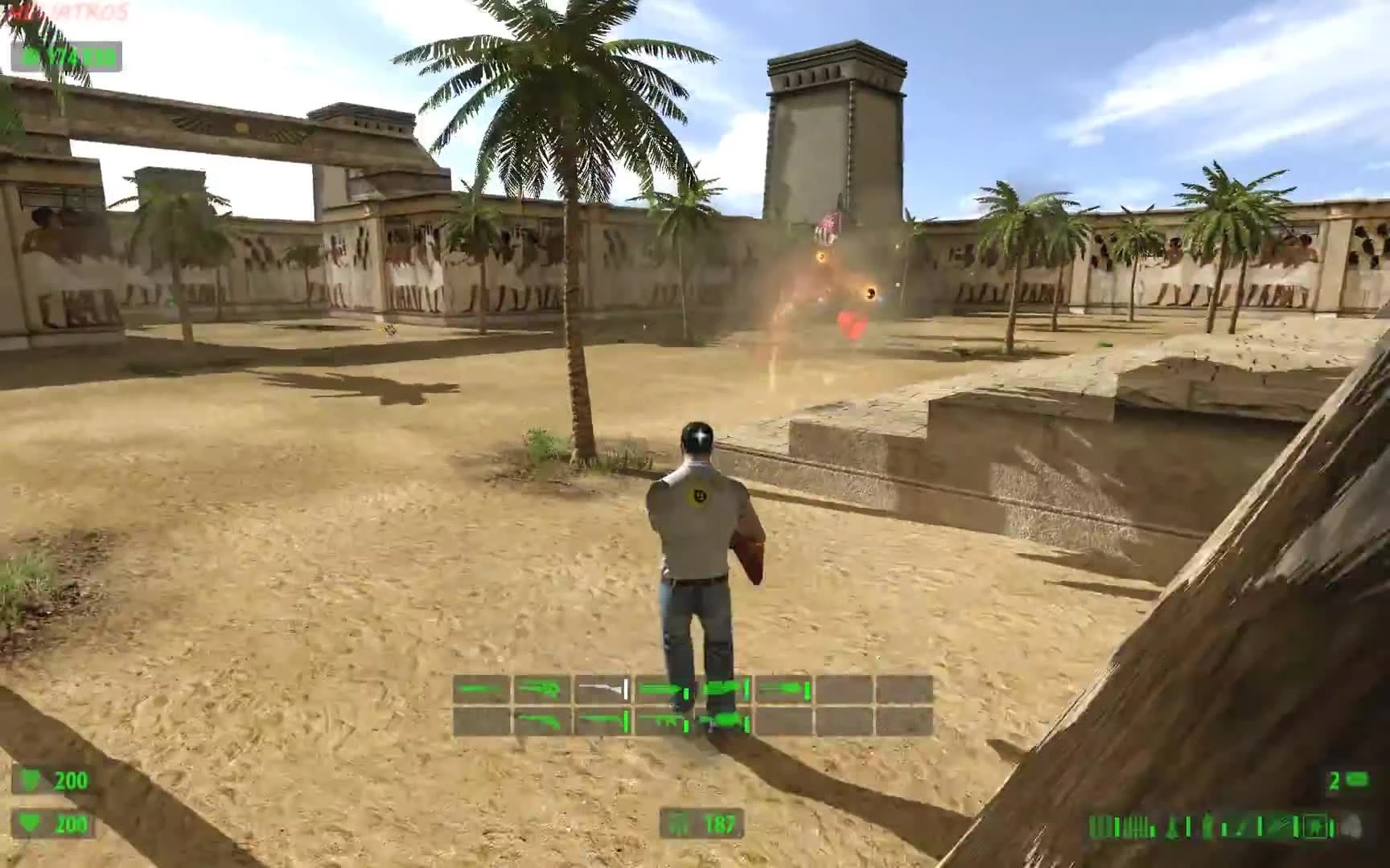 Хардкор-прохождение Serious Sam HD: TFE БЕЗ РАНЕНИЙ! #10 (+все секреты)