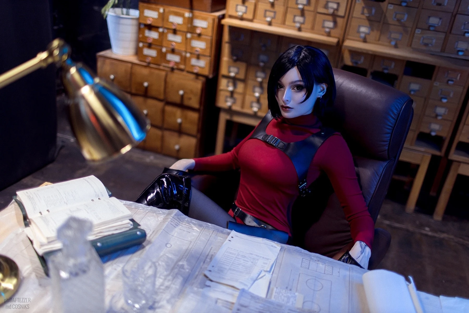 Косплей от Cosniks Cosplay на Аду Вонг из Resident Evil