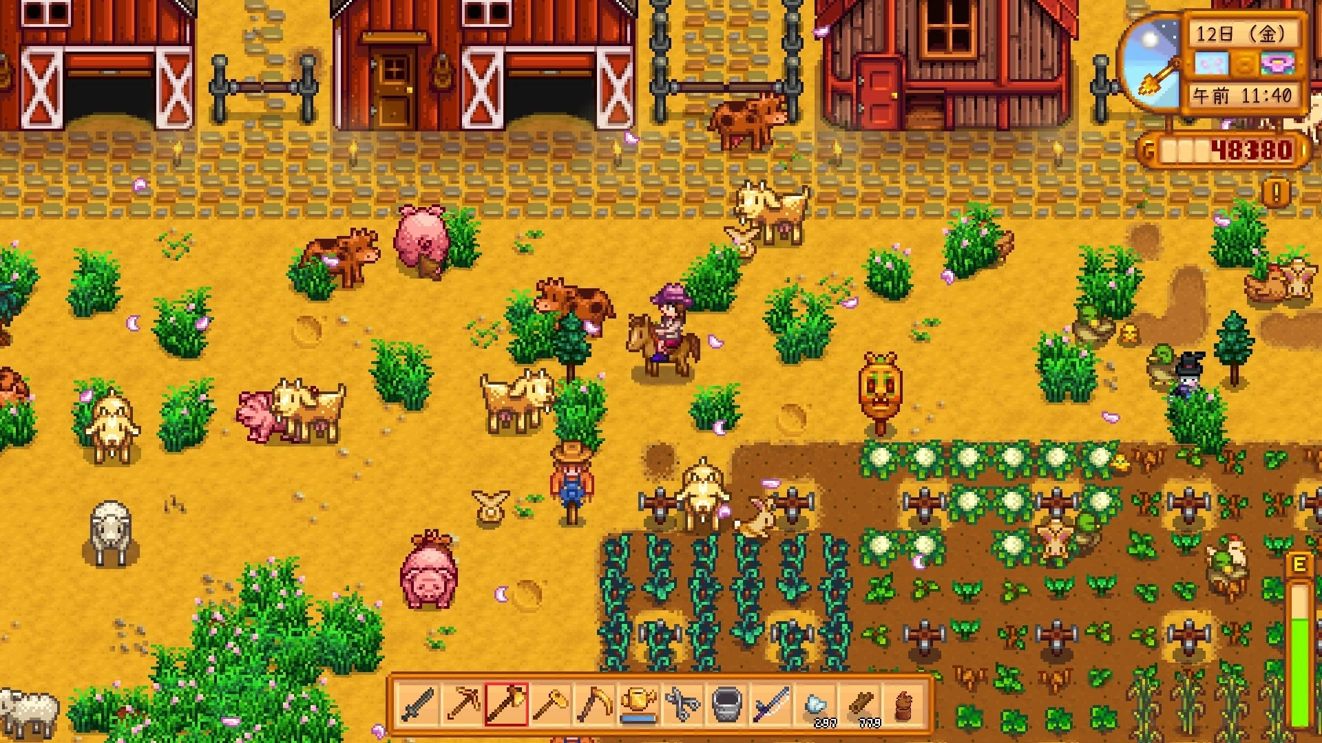 Разработчик Stardew Valley подтвердил существование странной ошибки в игре, которая позволяла собирать урожай быстрее