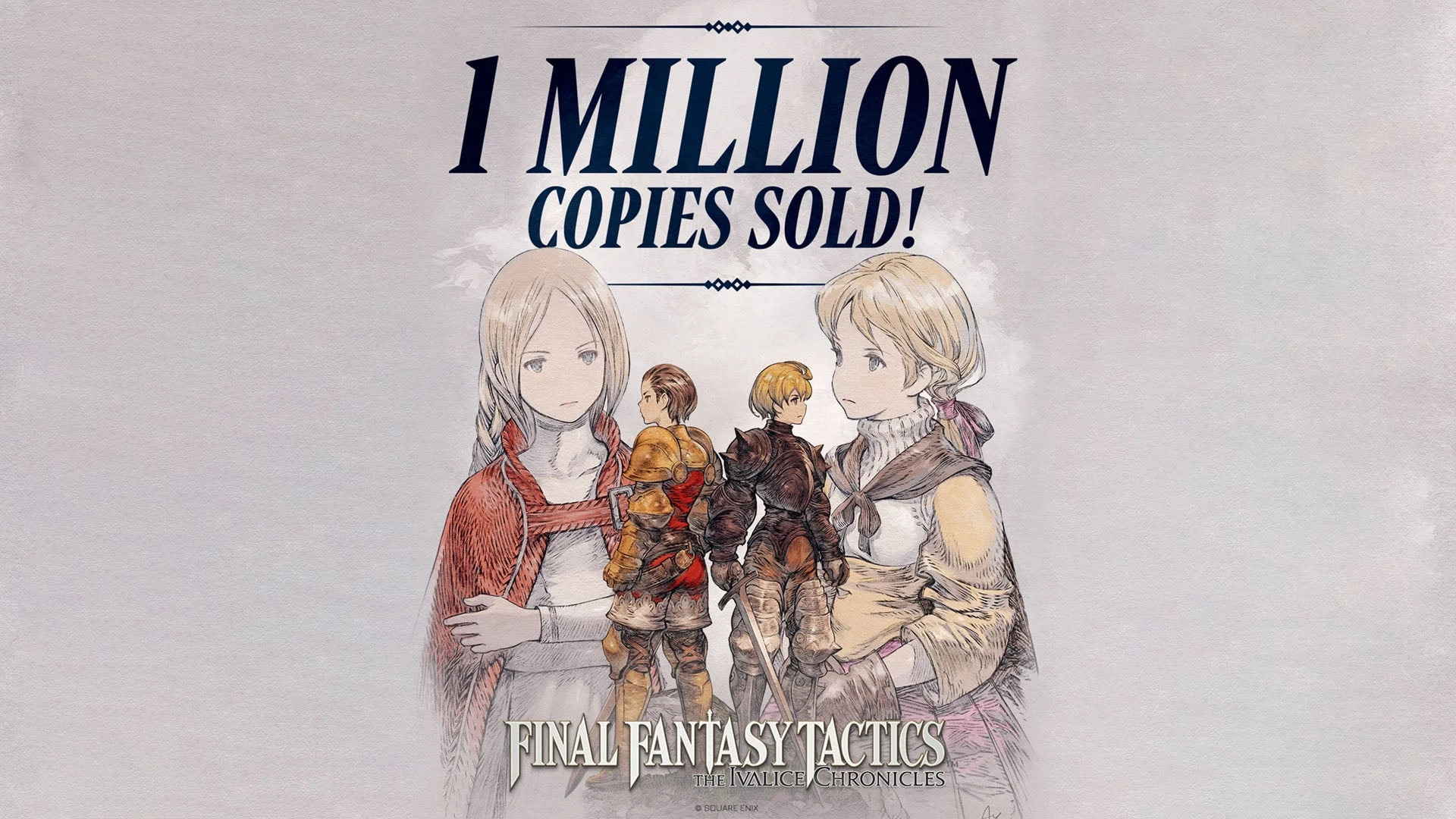 Final Fantasy Tactics: The Ivalice Chronicles преодолела миллион продаж за три месяца