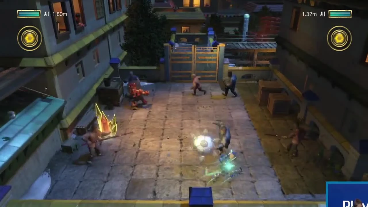 22 минут нового геймплея Knack 2