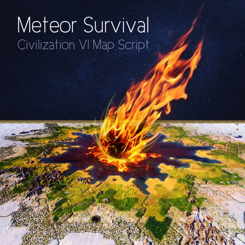 Sid Meier's Civilization 6 "Карта Meteor Survival 1.4"