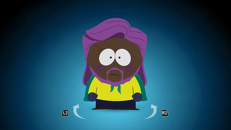 С изменением уровня сложности South Park: The Fractured But Whole меняется цвет кожи вашего персонажа