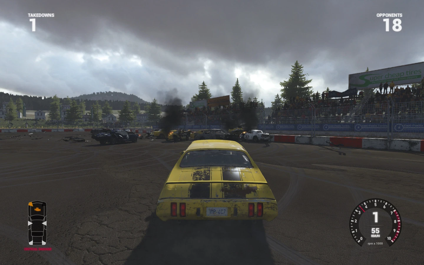 Wreckfest - Трассы - Derby - Small Stadium