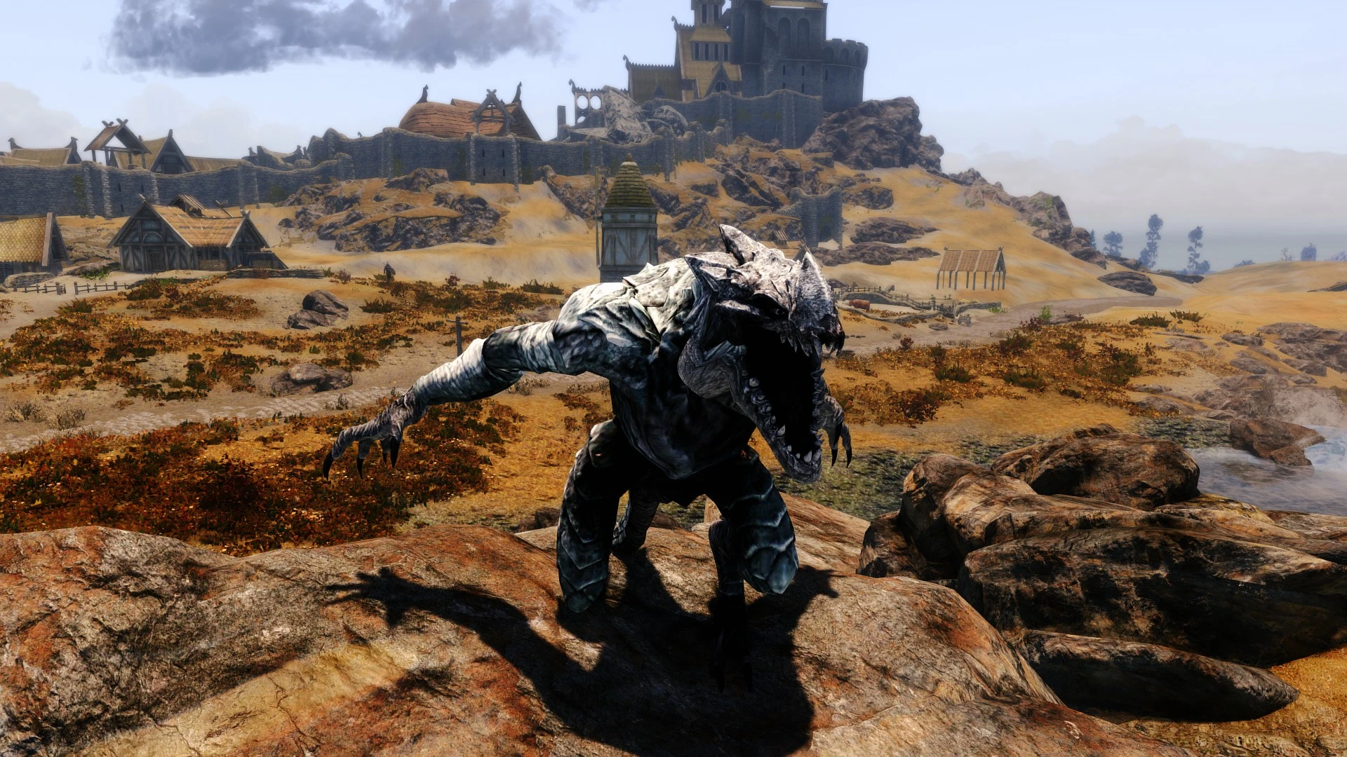 Skyrim SE "Крик - превращение в дракона"