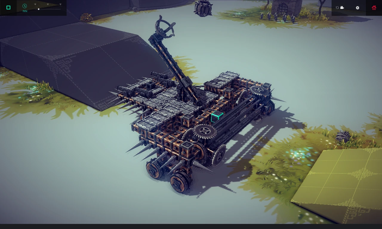 Besiege "Массивный комбайн"