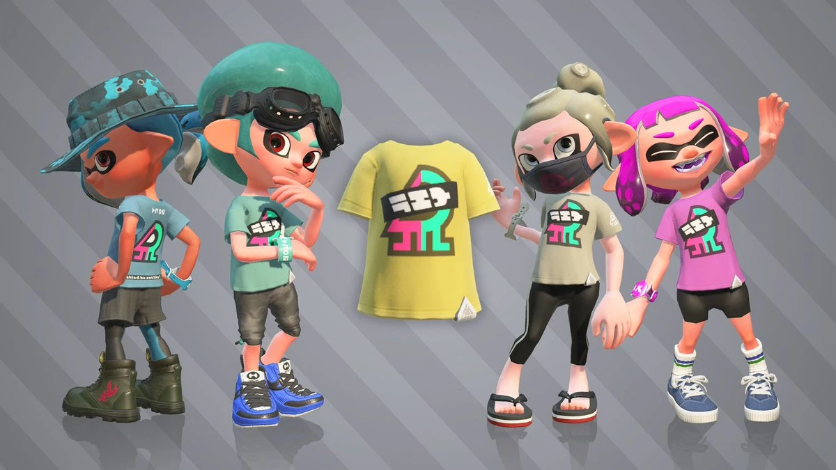 Все игроки Splatoon 2 получат сплатфест-майку