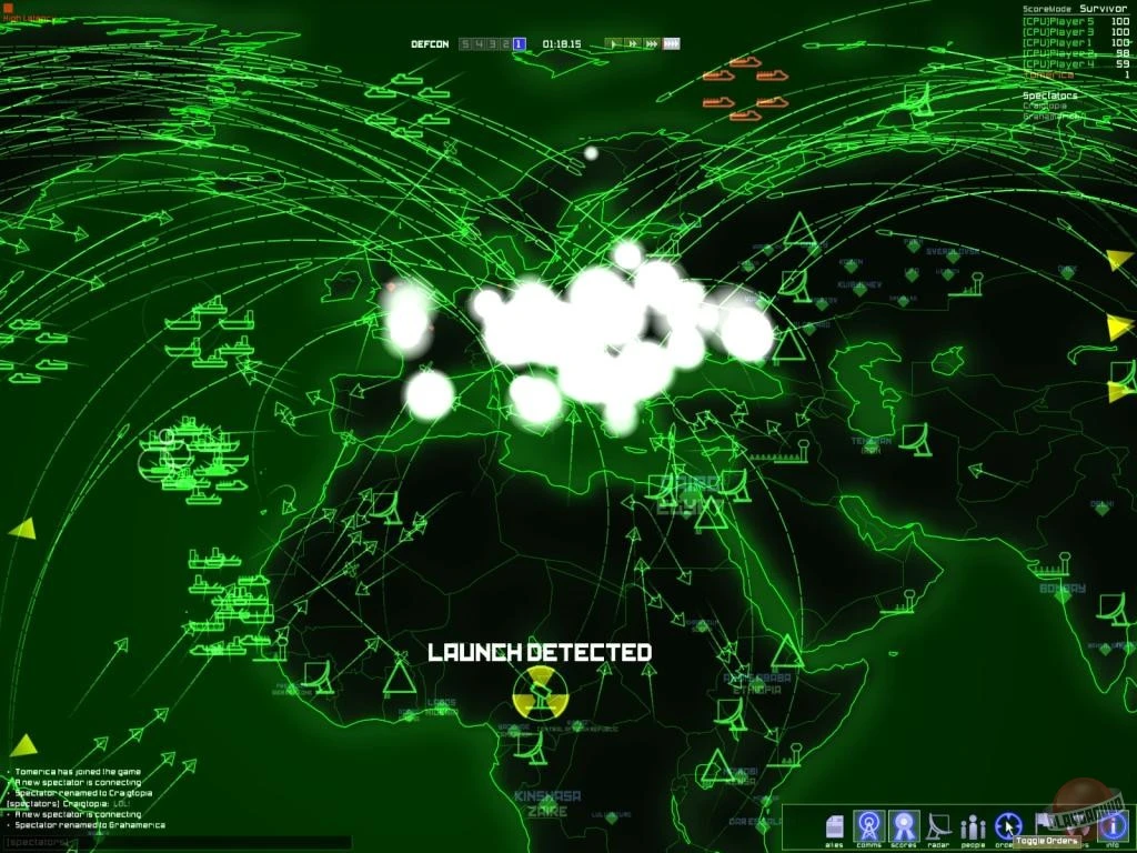 Предзаказ на Defcon