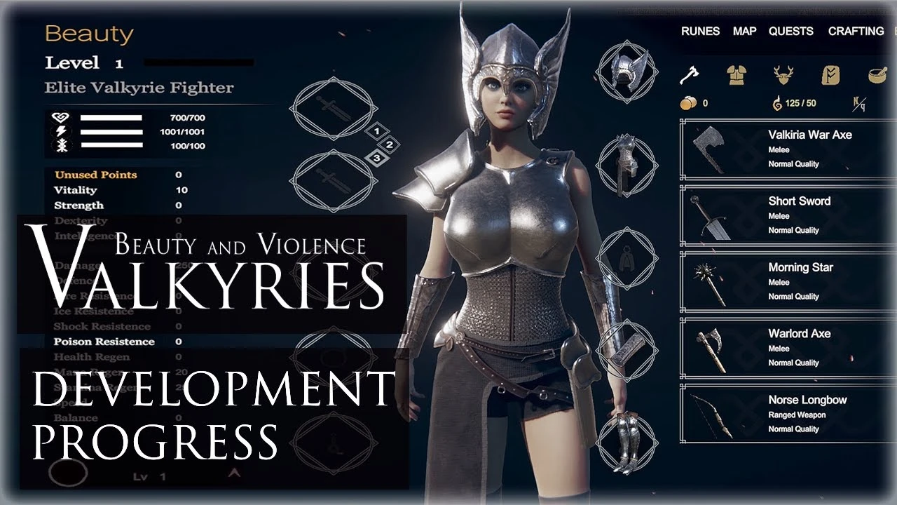 Новые подробности Beauty And Violence: Valkyries