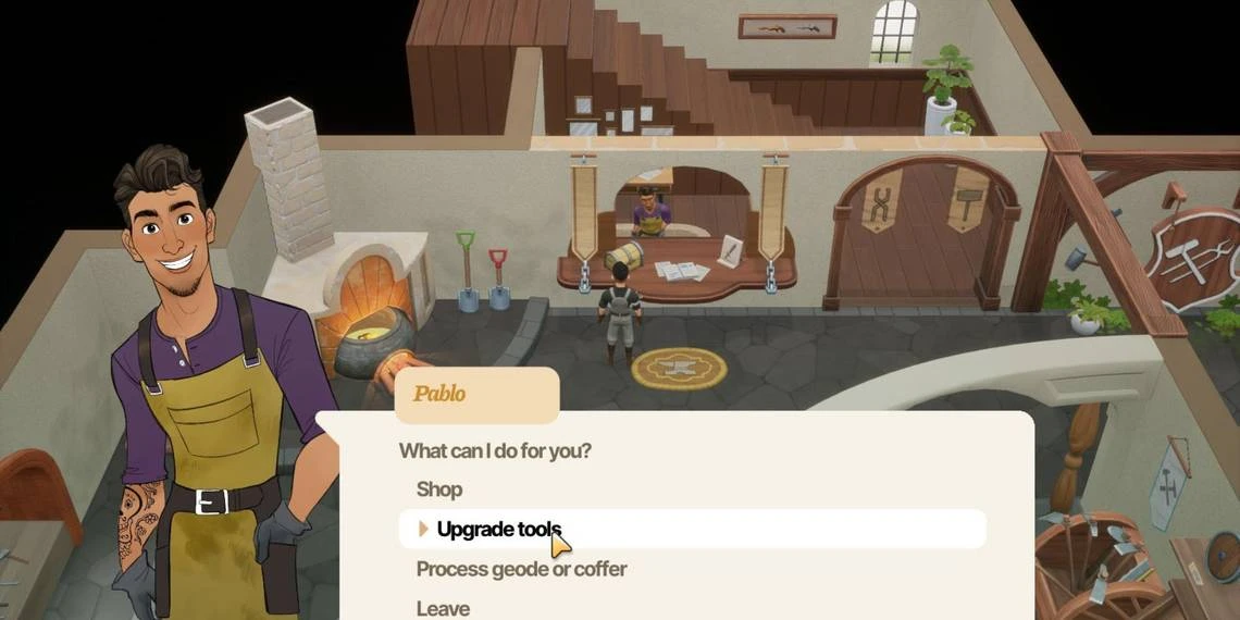 Coral Island: как модернизировать инструменты