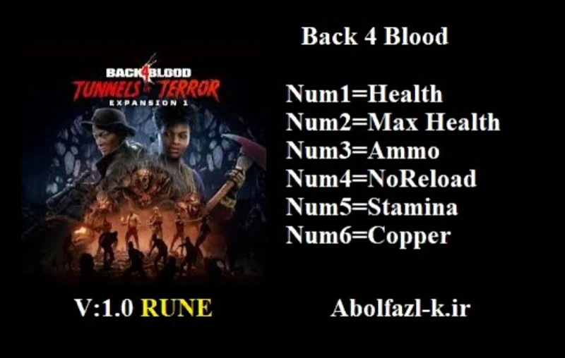 Back 4 Blood "Трейнер +6" [1.0] {Abolfazl.k}