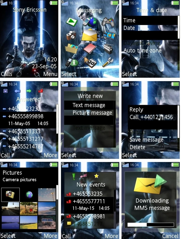 Star Wars: The Force Unleashed II "Sony Ericsson 240x320"