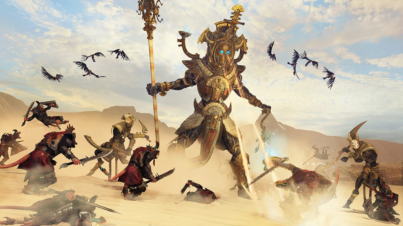 Геймплейный ролик дополнения Rise of the Tomb Kings для Total War: Warhammer 2