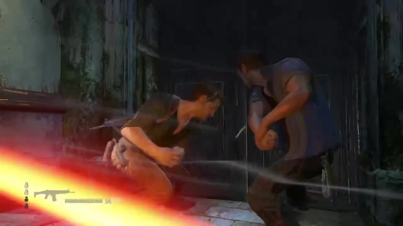 Uncharted 4: A Thief's End: Нейтан и Сэм против Наддин