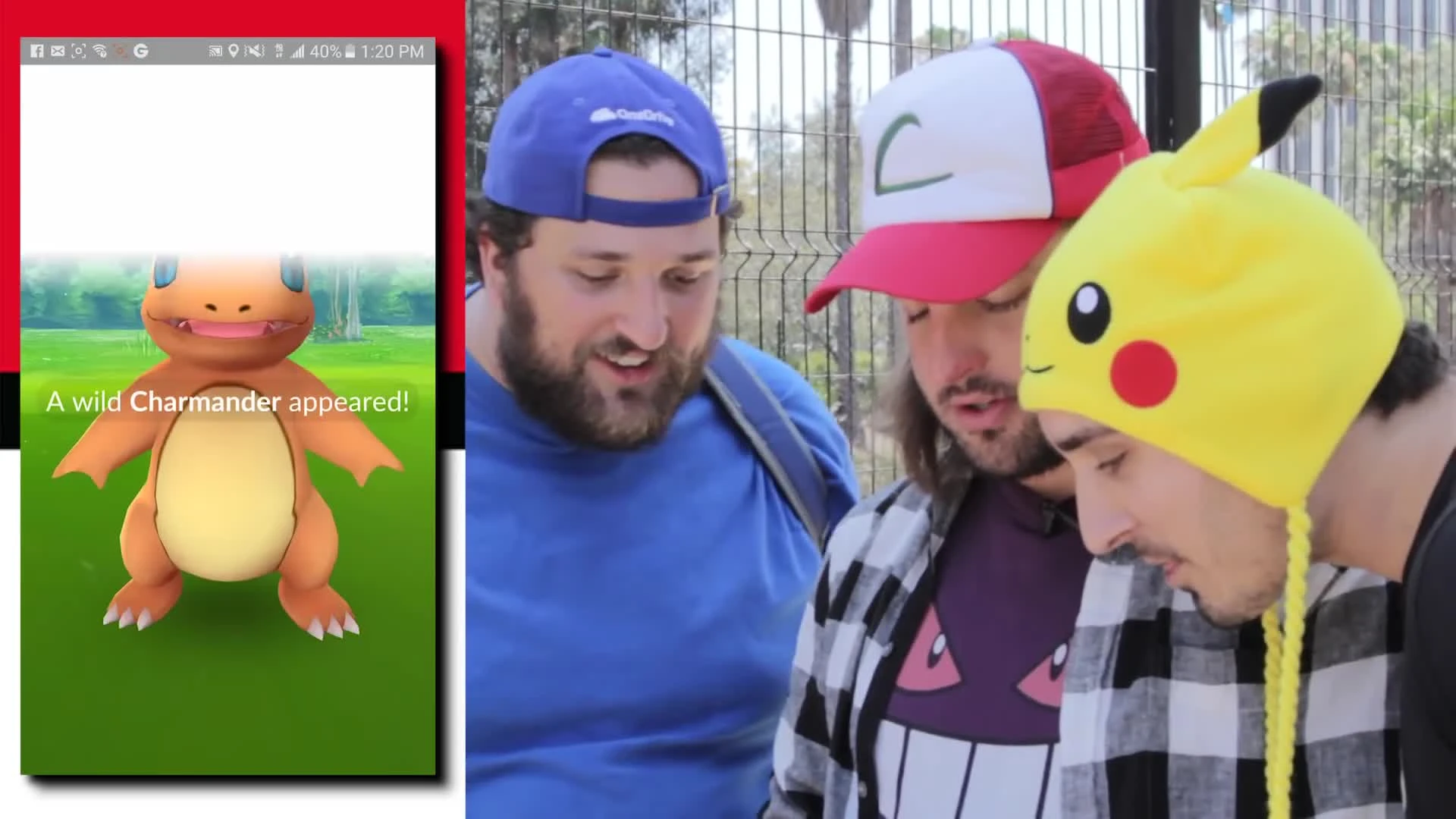 POKEMON GO Искатели - Охота за Чармандером!