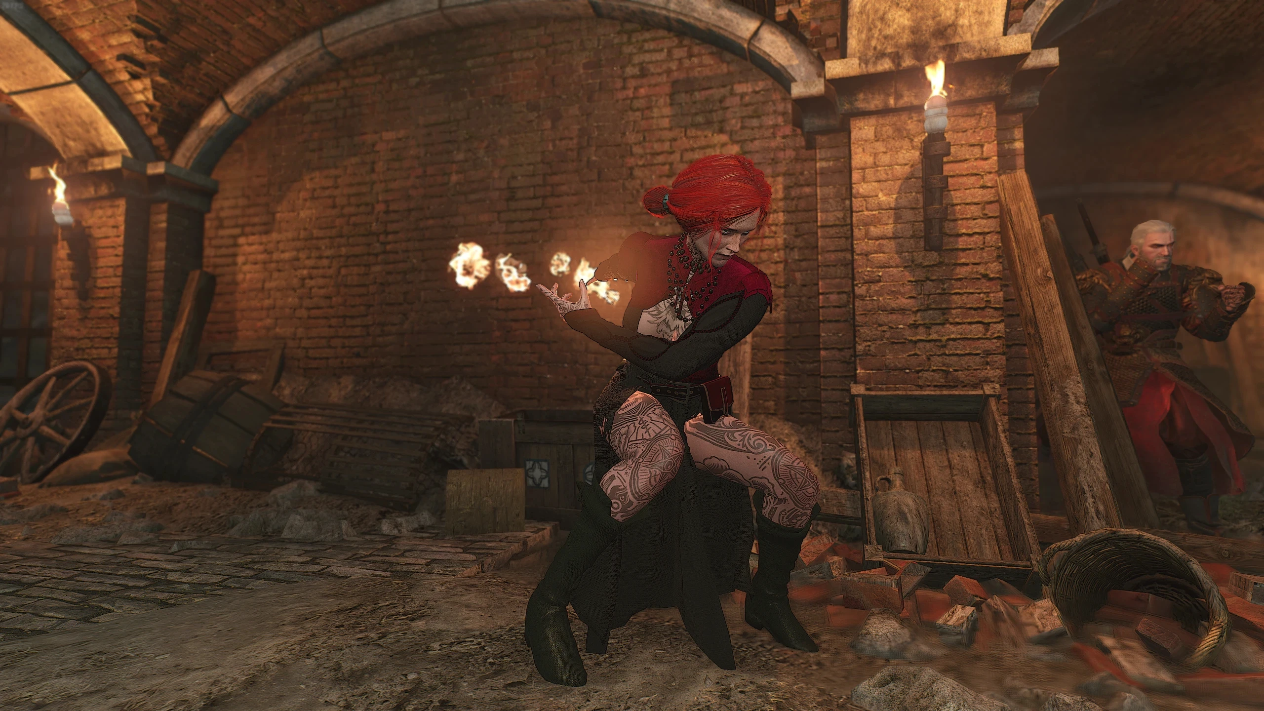 The Witcher 3 "Новое сексуальное платье для Трисс"