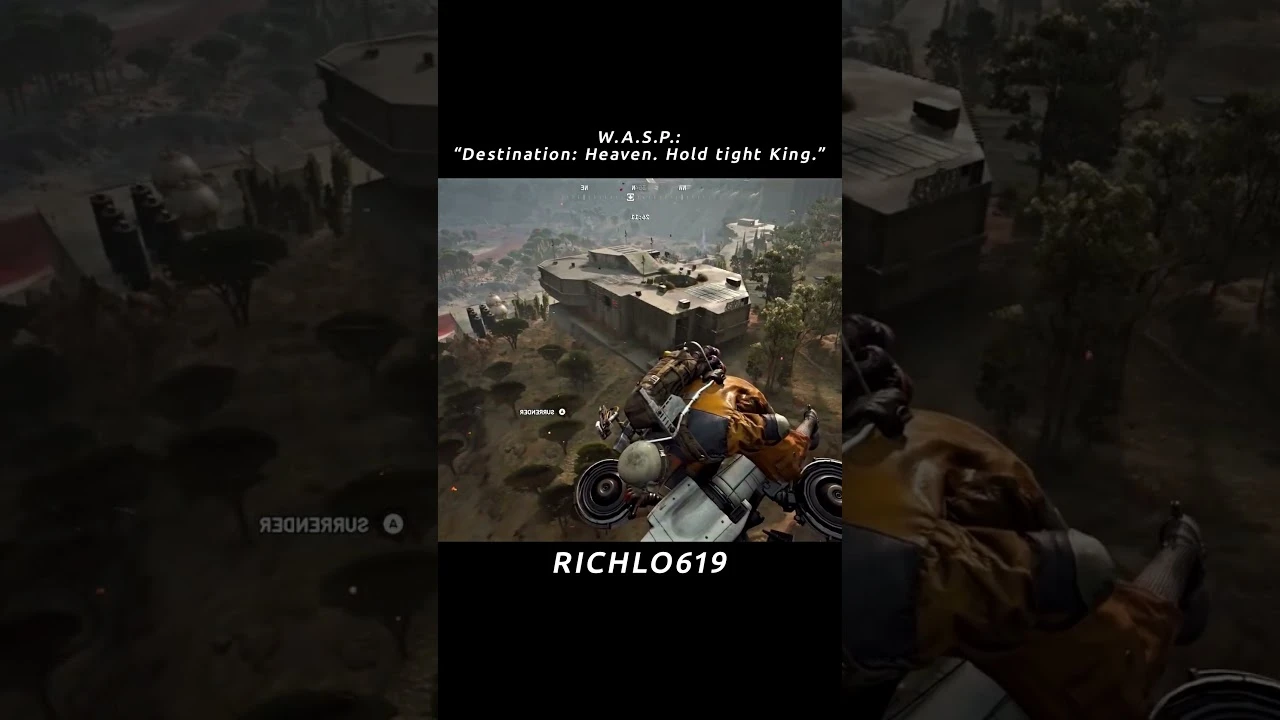 Прямо на небеса