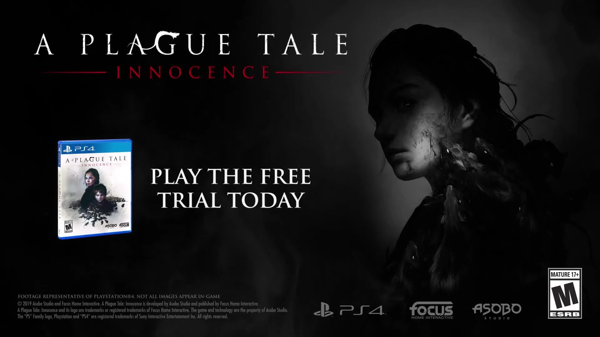Трейлер пробной версии A Plague Tale: Innocence