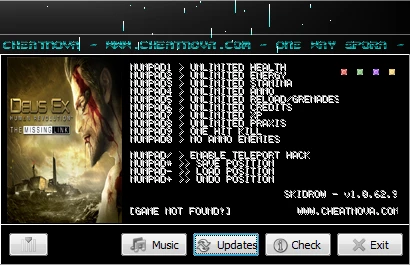 Deus Ex - Human Revolution The Missing Link: Трейнер/Trainer (+11) [1.0.62.9] {CheatNova}