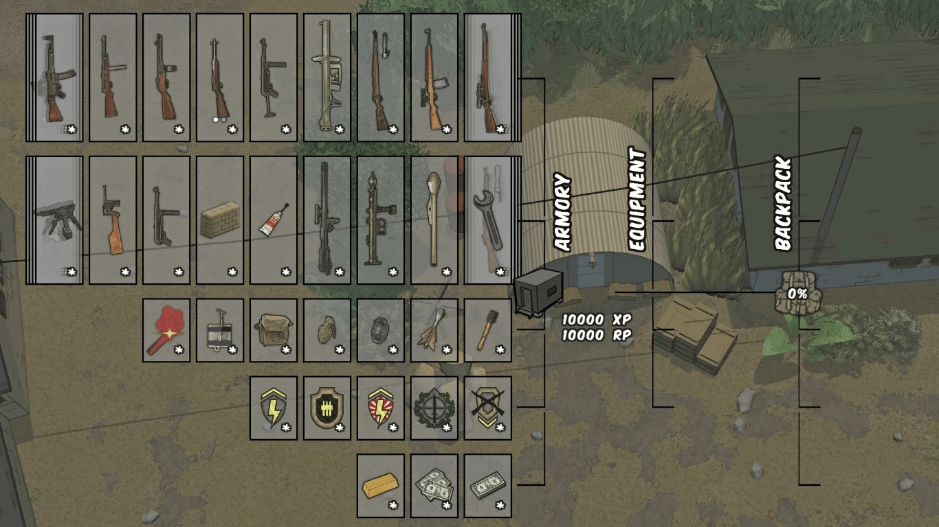 Running With Rifles "Увеличенная оружейная: Эдельвейс"