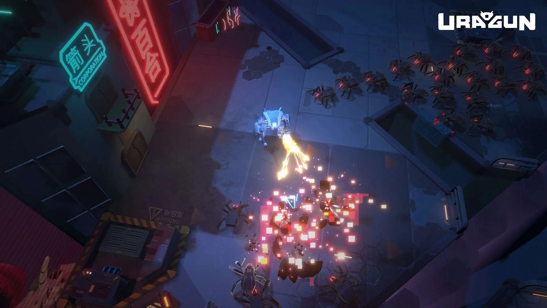 Скролл-шутер Uragun выйдет немного позже - в середине апреля