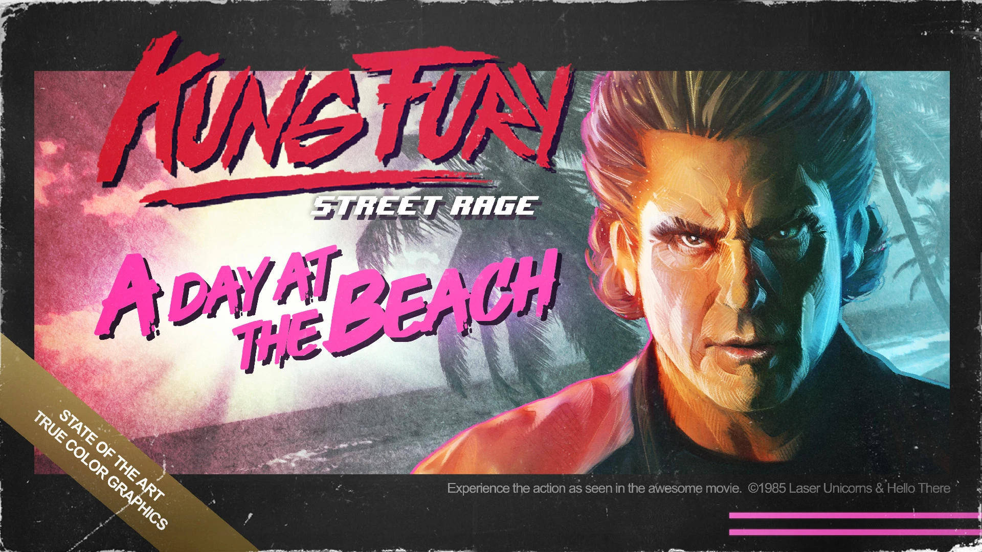 Вышло новое DLC A Day at the Beach для Kung Fury: Street Rage